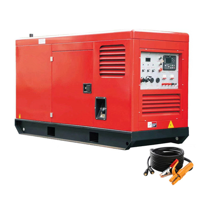 Building material stores generator arc stick welder 600 amp 500A 450 amp 400A silent closed dc 2 post welder diesel welding unit for sale