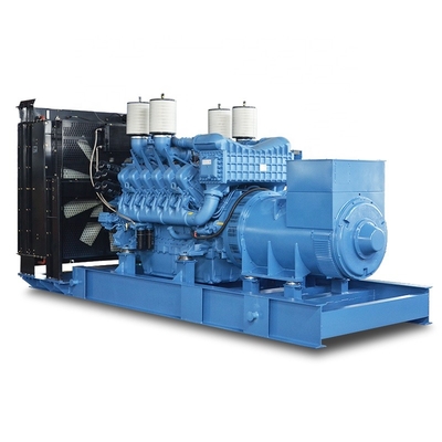 Germany MTU brand 500kw diesel generator set with 12V1600G20F 625kva WT-MU500GF diesel power plant