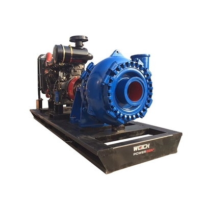 Machining 10 Inch Centrifugal Suction Machine Sand Pump Mud Gravel Sand Slurry
