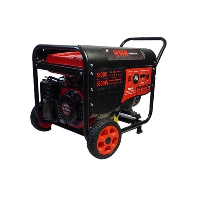 Small Generator Supply Electric Power China Professional Manufacturer Gasoline 6500S Small Three Phase Manual Generator For Wholesale